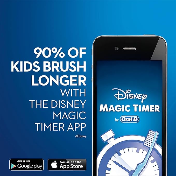Oral-B Kids Electric Toothbrush Featuring Marvel's Spiderman for Kids 3+