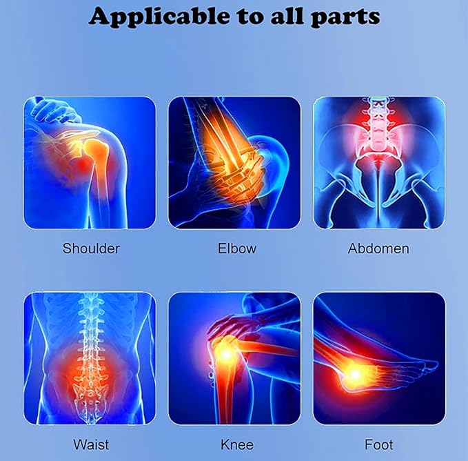 Terahertz Physiotherapy Device Terahertz Blower Device 2 Gear Temp Adjustable Dredge The Meridians Helps The Body Repair Itself and Relieves Body Pain for Home Salon Spa Club. Gold