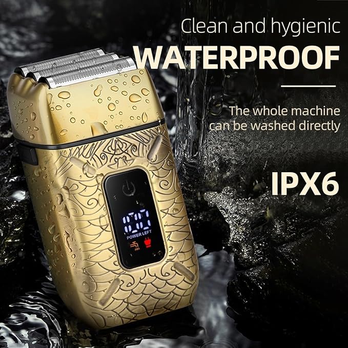Men's Shaver Professional Shaver Electric Razor Portable Shaving Machine Mini Beard Trimmer Razor Reciprocating Shaver for Men