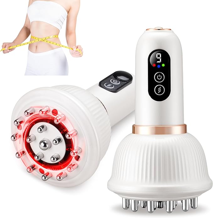 Lymphatic Drain Massager Vibrating Massager and Massage Tool Used for Muscle Relaxation in The Legs Arms and Abdomen