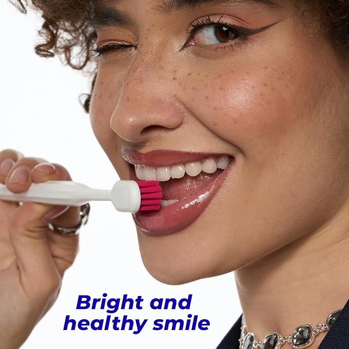 Medium Soft 2-Pack Toothbrush &amp Concentrated Water flosser Rinse &amp Mouthwash Gum Care Alcohol and Fluoride Free. Made in USA
