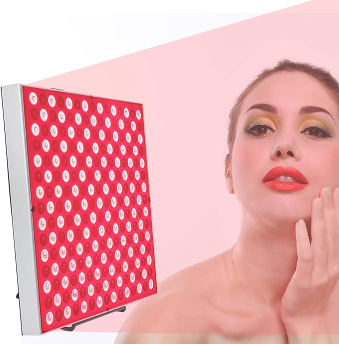 Red Anti Aging High Concentration Reflector Pain Relief 660nm 850nm Infrared for Beauty for Exercise (US Plug)