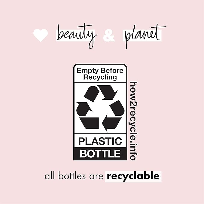 Love Beauty And Planet Bountiful Moisture Body Wash to Clean Hydrate Skin Murumuru Butter Silicone Free Paraben Free Vegan rose 16 Fl Oz