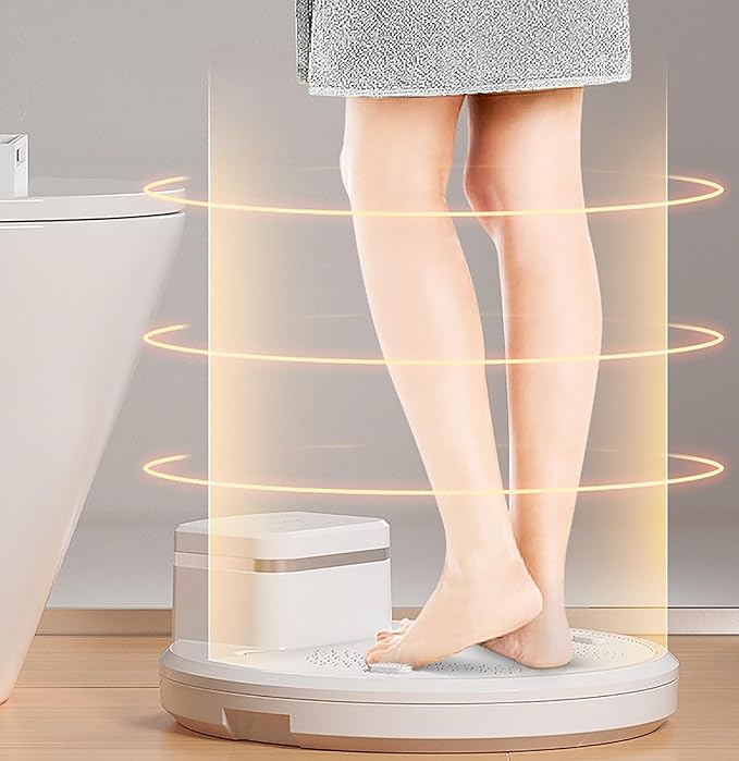 Full Body Dryer Machine Whole Body Blow Dryer with Dust Filter Negative Ions Lock Water Cold/hot Air Adjustment High/Low Speed Adjustment Foot Touch Control for SPA Bathroom Sports