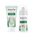 The Honey Pot Company - Feminine Anti-Itch Soothing Wash &amp Anti-Itch Spray Bundle - At Home or On the Go Wash &amp Medicated Spray to Relieve Itching &amp Discomfort - Maximum Strength - Feminin