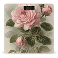 Vintage Pink Rose Scale for Body Weight Digital Bathroom Scale Precision Smart Weighing Scales with Clear LED Display Accurate High Precision Scales Weighing Machine