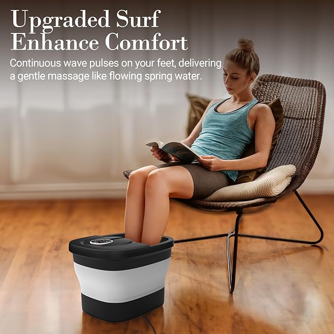 COMFIER Foot Spa Bath Massager Hand Massager