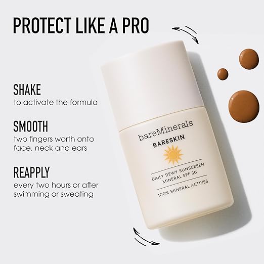 bareMinerals BareSkin Daily Dewy Sunscreen Mineral SPF 30