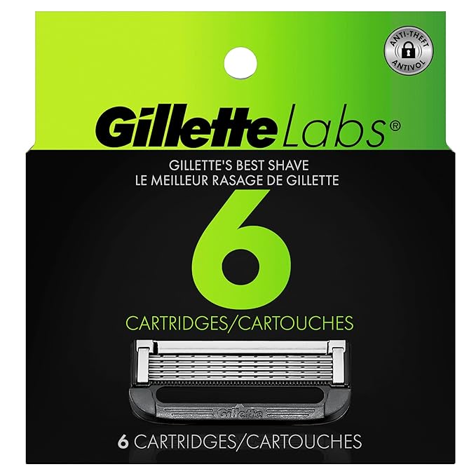 GilletteLabs Razor Blade Refills 6 count