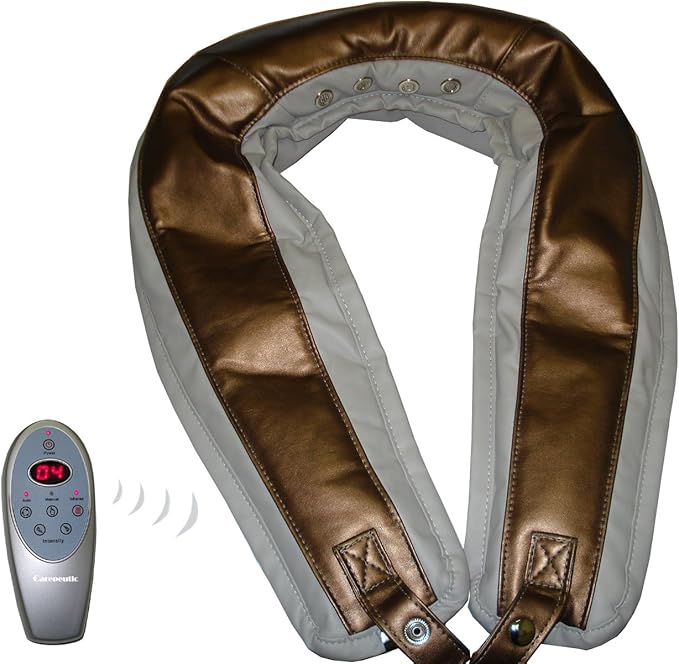 Carepeutic Remote Control Deluxe Neck and Shoulder Percussion Massager