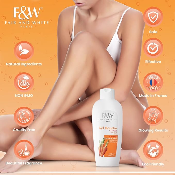 FAIR &amp WHITE Original Carrot Tonifying Body Wash 1000ml / 33.8fl.oz. (33.8)