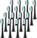 Black Toothbrush Heads Compatible for 400pcs(50packs) Bristle