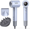 Hair Dryer 160000 RPM High Speed Blow Dryer 1500W Quiet Thermo-Control Travel Hair Dryers for Women Men 500 Million Negative Ions with Magnetic Diffuser and Concentrator for Home Salon Travel
