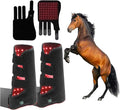 Red Light Therapy Device for Horses Portable Horse Leg Infrared Red Light Therapy Adjustable Intensity Mode for Promote Blood Circulation and Relieve Pain