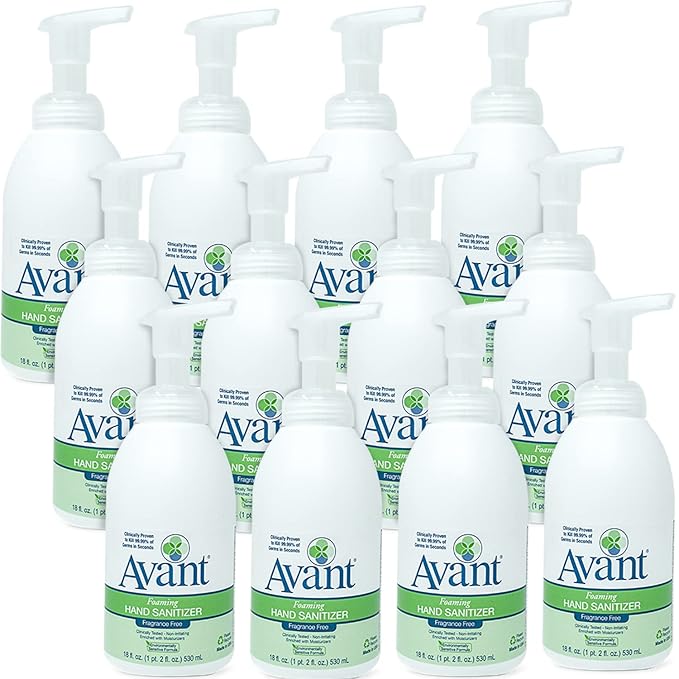Avant FOAMING HAND SANITIZER (12 pack 18 oz.)