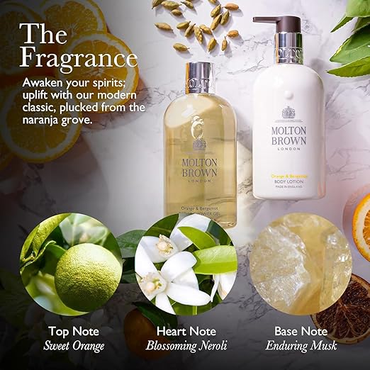 Molton Brown Orange &amp Bergamot Body Wash 10 fl. oz.