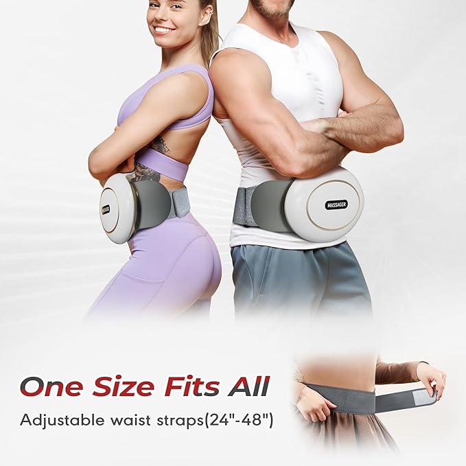 Electric Abdominal Massager Stomach Massager for Digestion Belly Cellulite Massage for Flattening BellyRelieves Discomfort Caused by Bloating ConstipationStomach Pain Gifts for Mom