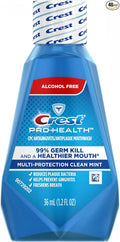 Crest Pro-Health Mouthwash Alcohol Free Multi-Protection Clean Mint 1.2 oz (Pack of 48)