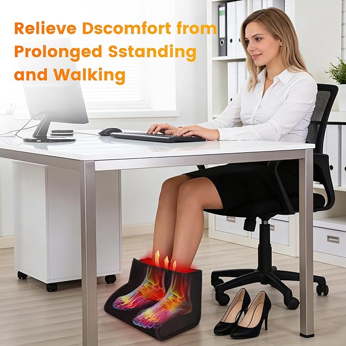 Red Light Therapy for Feet Neuropathy – 320 Dual-Wavelength LEDs Infrared Therapy for Foot &amp Ankle Adjustable Timer Relief for Plantar Fasciitis Pain