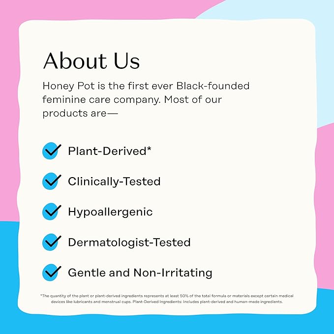 The Honey Pot Company - Suppositories &amp Sensitive Feminine Wash Bundle - Maintains &amp Balances Healthy Vaginal pH - Herbal Infused Natural Hygiene Wash for Sensitive Skin Types - Gynecologist A