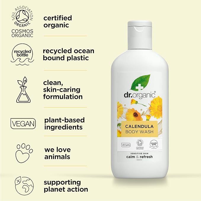 DR ORGANIC Calendula Gentle Body Wash