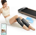 UREVO Smart Calf Massager with AI Massage Adaptation Air Compression – Cordless Leg Massager for Circulation Relaxation &amp Leg Sculpting – 3 Modes &amp 3 Intensities Adjustable Heat Long Batte