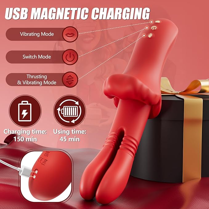 2026 Newly Portable Vibrating Massager -Clitioral Sucker Relaxes Muscles Heating Modes Viboators Toy Couples- for Body and Back Foot Silent Personal for Sports Massage Adult Tools Relaxation h820o