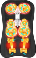 Back Massager with Heat Electric Kneading Neck Shoulder and Lumbar Massage Pad 3 Speed Intensity 15 Min Auto Timer Home Office Use for Relaxation Gift for Papa Mama Parent