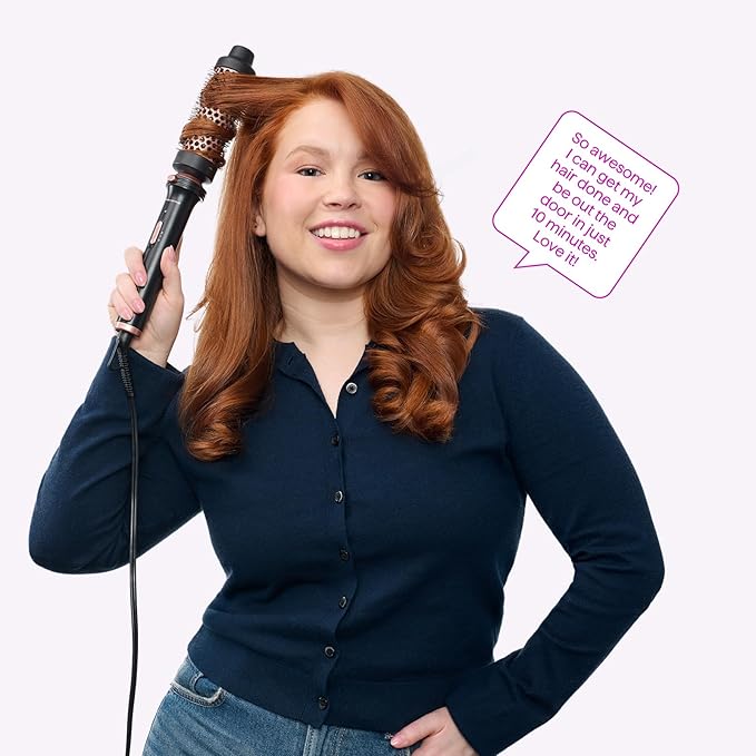Wavytalk Blown Away onic Hair Dryer Black and Multi Curl 3 in 1 Curling Wand Set