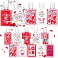 50 Pcs Valentines Mini Hand Sanitizer Bulk Valentine's Gift Favors Small Hand Soap for Guest 1fl Oz Travel Size Hand Soap Gift for Valentine Party Supplies