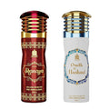 SPEC Shanaya And Oudh Al Hashmi (Pack Of 2) Alcohol Free Deodorant Body Spray For Unisex 200 ML Each