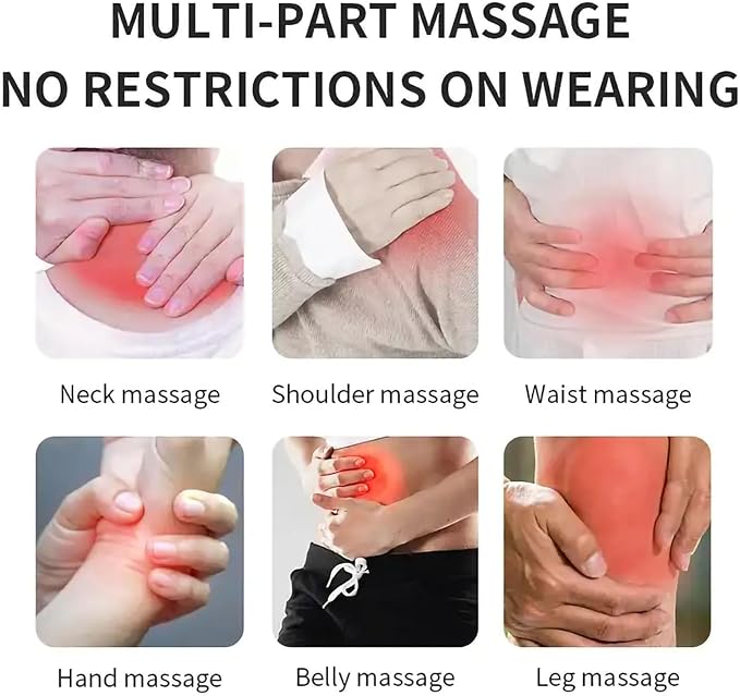 Massager for Neck and Shoulders with Heat 3D Shiatsu Neck and Back Massager for Shoulder Neck and Back Gifts Ideas for Women Men Mom Dad (Color : Rechargeable)