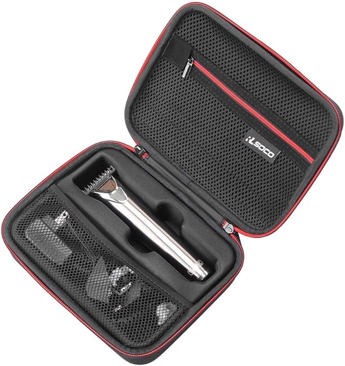 RLSOCO Hard Case for Wahl USA Stainless Steel Lithium Ion 2.0+/2.0+ Slate/Cordless Beard Trimmer for Men Storage Case for Wahl Model 9864SS/9864/9818A (Case Only)