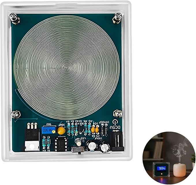 Schumann Wave Generator 7.83Hz 5W USB Powered Acrylic Shell LCD Display Treatment Relaxation Meditation 16 X 13 X 2 Cm