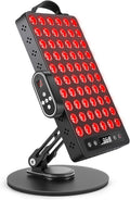 Red Light Therapy for Body &amp Face 60 LEDs with Timer 660nm &amp 850nm Near Infrared Therapy Device for Skin Health Energy &amp Recovery Multi Effects High Power Panel with Magnetic Remote &