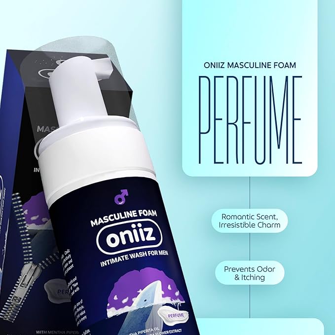 Men's Intimate Wash Sweet Power and Fresh Confidence | pH Balanced Natural Scents | Father's Day Gift for Husband Men brother | Ideal for Special Occasions