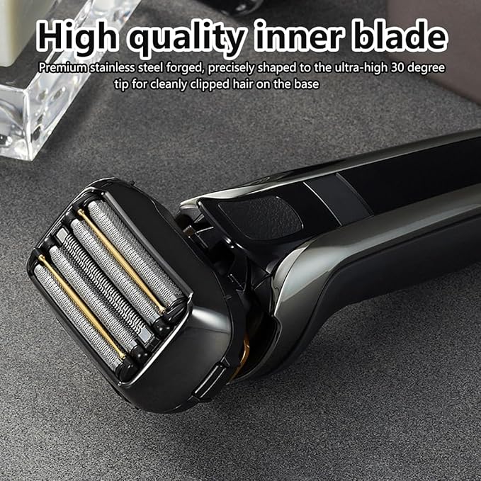 Performance Mens Shaver Head ES9038 Blade Replacement Fits for Panasonic ES-CLV9A ES-CLV9B ES-CLV9C ES-CLV9CX ES-CLV8A and Fit for ARC 5 Blade Shavers All Models(Replaces for ES9036)