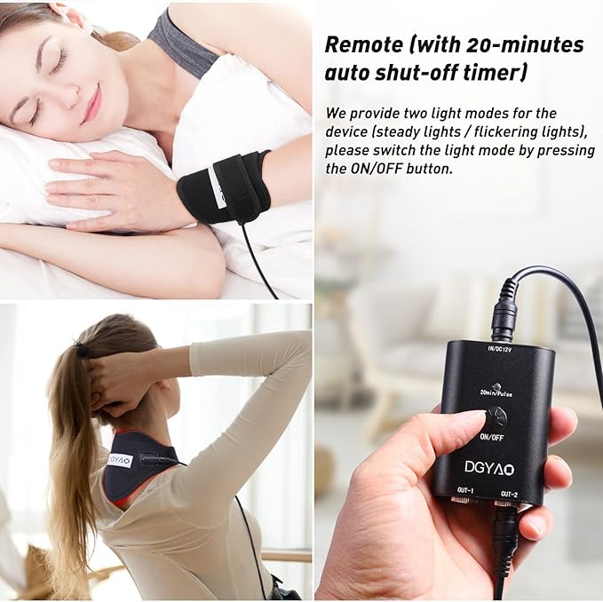 Infrared &amp Red Light Therapy Device for Neck Pain Relief LED Light 660nm &amp 800nm Therapy Wrap Flexible Wearable Wrap for Joints Muscle Pain Relief
