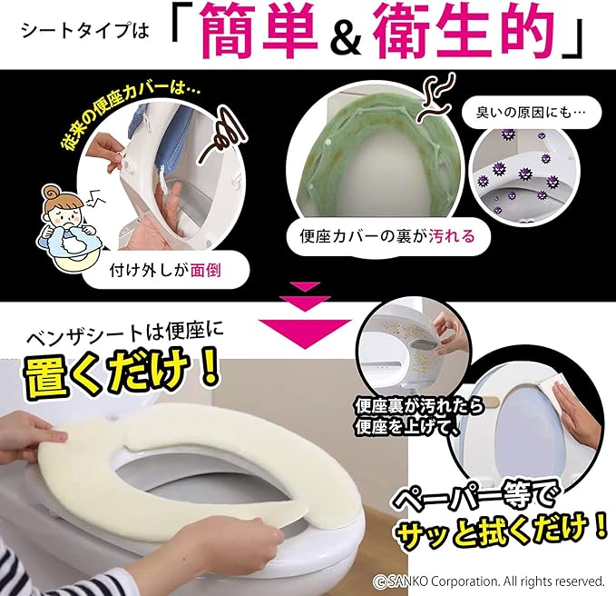Adsorption toilet seat cover with deodorant function (green)