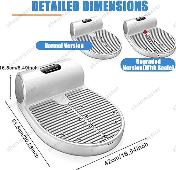Full Body Blow Dryer for Bathroom 1500W Warm Air Touch Control Smart Sensor Weight Scale Quiet Operation Non-Slip Safe-ty Base Fast Drying After Shower for Adults(Nomal)