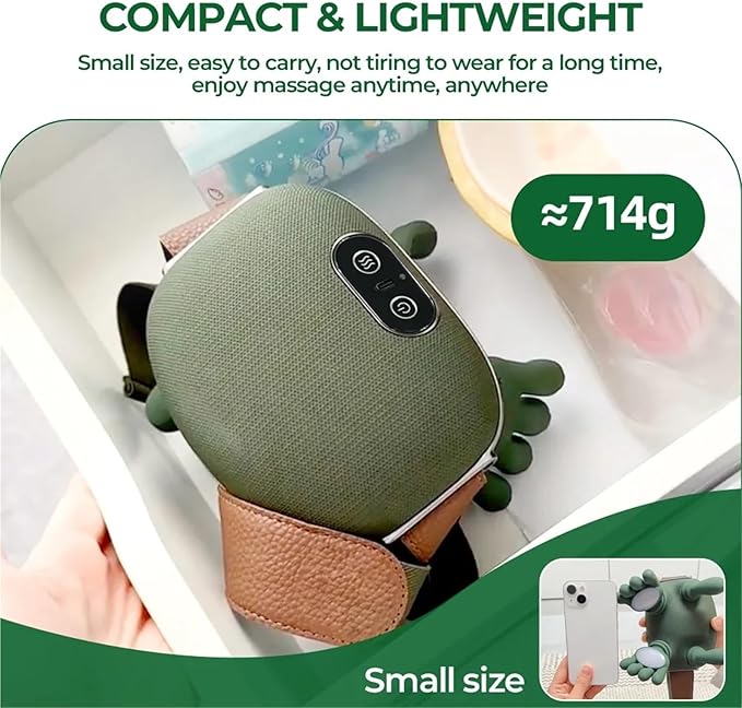 Neck Massager 4D Bionic Finger Neck Shoulder Massager Wireless Cervical Trapezius Kneading Massage Shawl Brushless Motor masajeador(Silver Switch)