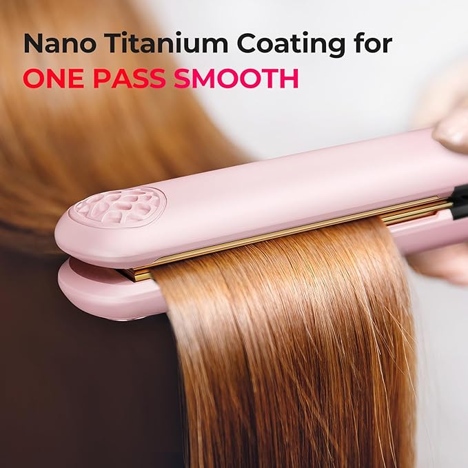 Upgraded TYMO Airflow Curling Iron + Flat Iron Hair Straightener