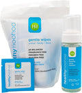 Gentle &amp Sensitive Care for Down There: Gentle Foaming Vulva Cleanser &amp 100% Flushable Gentle Wipes