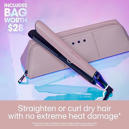 ghd Chronos &amp Chronos Max Stylers -1 and 2 Professional Flat Iron Hair Straighteners|3X Faster Styling|More ShineLess Frizz &amp 3X Straighter in One StrokeResults that Last 24hrs|85% More Sh