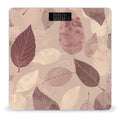 Light Maroon and Gray Scale for Body Weight Anti-Slip Tempered Glass Digital Bathroom Scales Clear LCD Display Weighing Scale Safe Rounded Corners Smart Scales