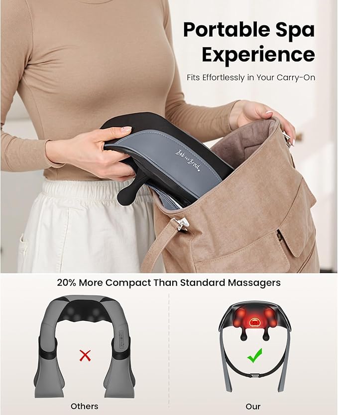 BOB AND BRAD T2 Massage Gun + Shiatsu Neck Massager