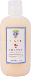 Lindi Skin Body Wash for Dry Itchy &amp Sensitive Skin - Gentle Non-Foaming Formula That Hydrates and Refreshes Your Body and Scalp - Relieves Painful Effects of Radiation Burn &amp Chemo Rash (8