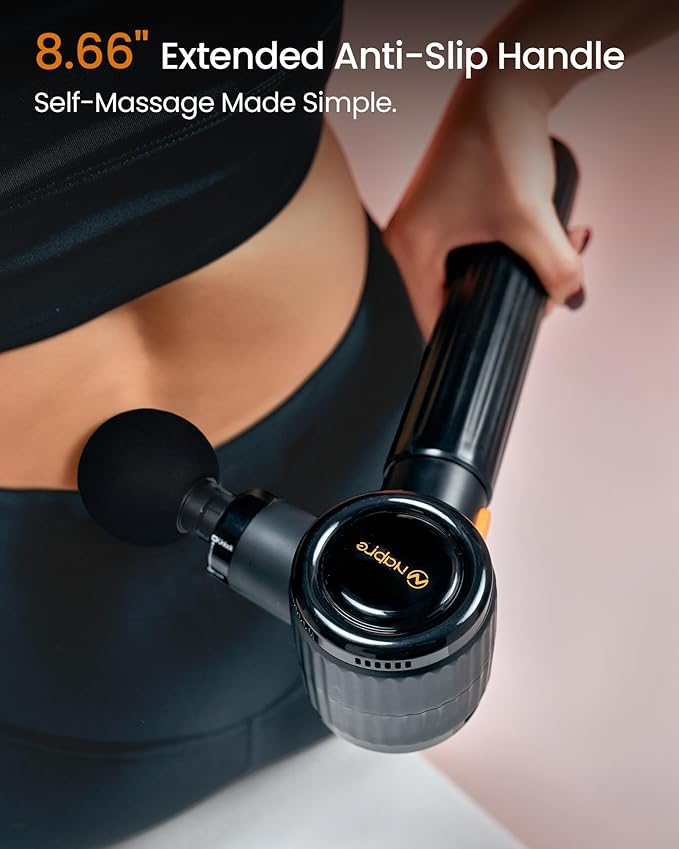 NAPRE Massage Gun with Heat and Cold Head and S40 Massage Gun