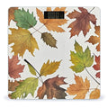 Watercolor Autumn Leaves Scale for Body Weight Digital Bathroom Scale Accurate Smart Weight Scales with Large Display Weighing Machine High Precision Scales