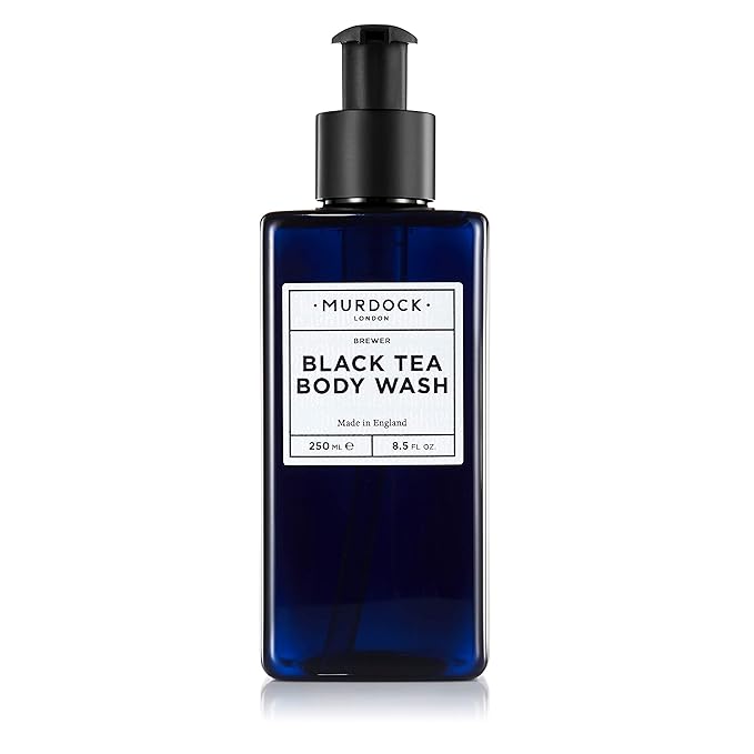 Murdock London Black Tea Natural Body Wash – Refreshing &amp Hydrating Tea Tree Body Wash – Non-Drying Gentle Bath &amp Shower Gels – 250ml